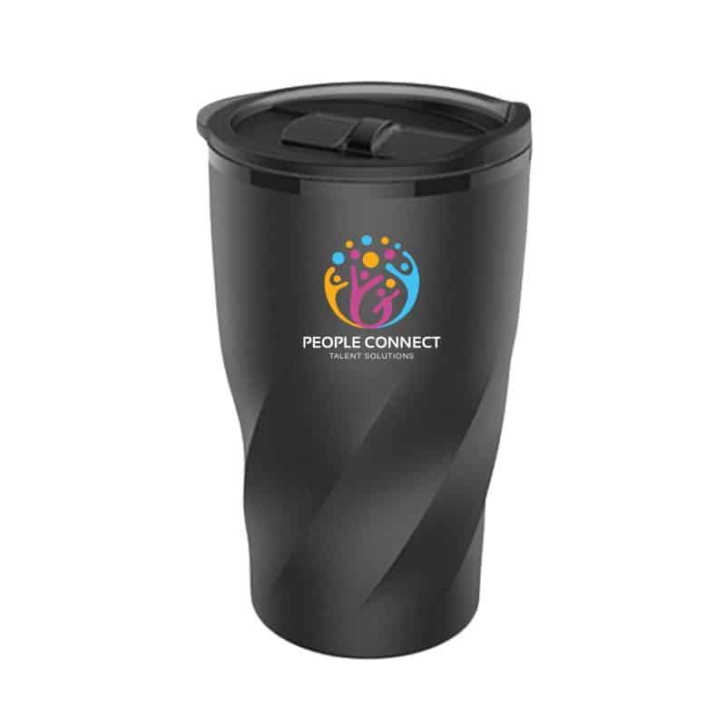 Custom JORNIKOLOR 14 Oz. Stainless Steel Twisting Tumbler w/Lid - 8
