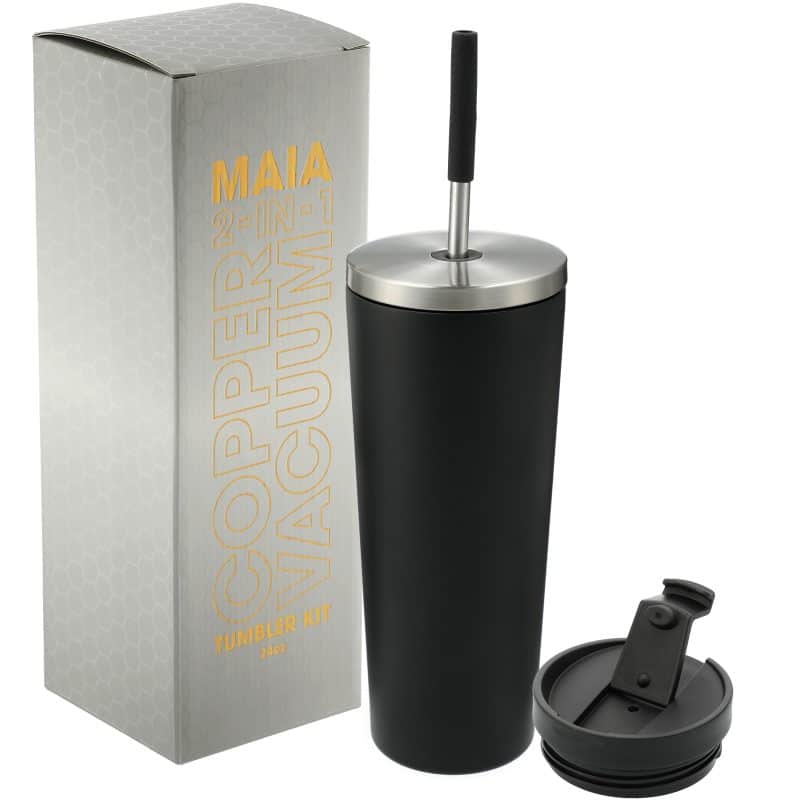 Custom Maia 2-in-1 Copper Vacuum Tumbler Kit 24oz - 7