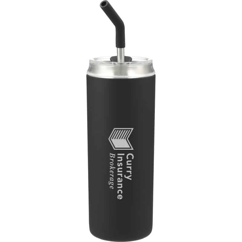 Custom Marka Copper Vac Tumbler w/ SS straw 20oz - 2