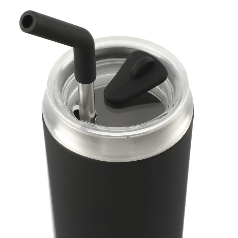 Custom Marka Copper Vac Tumbler w/ SS straw 20oz - 8