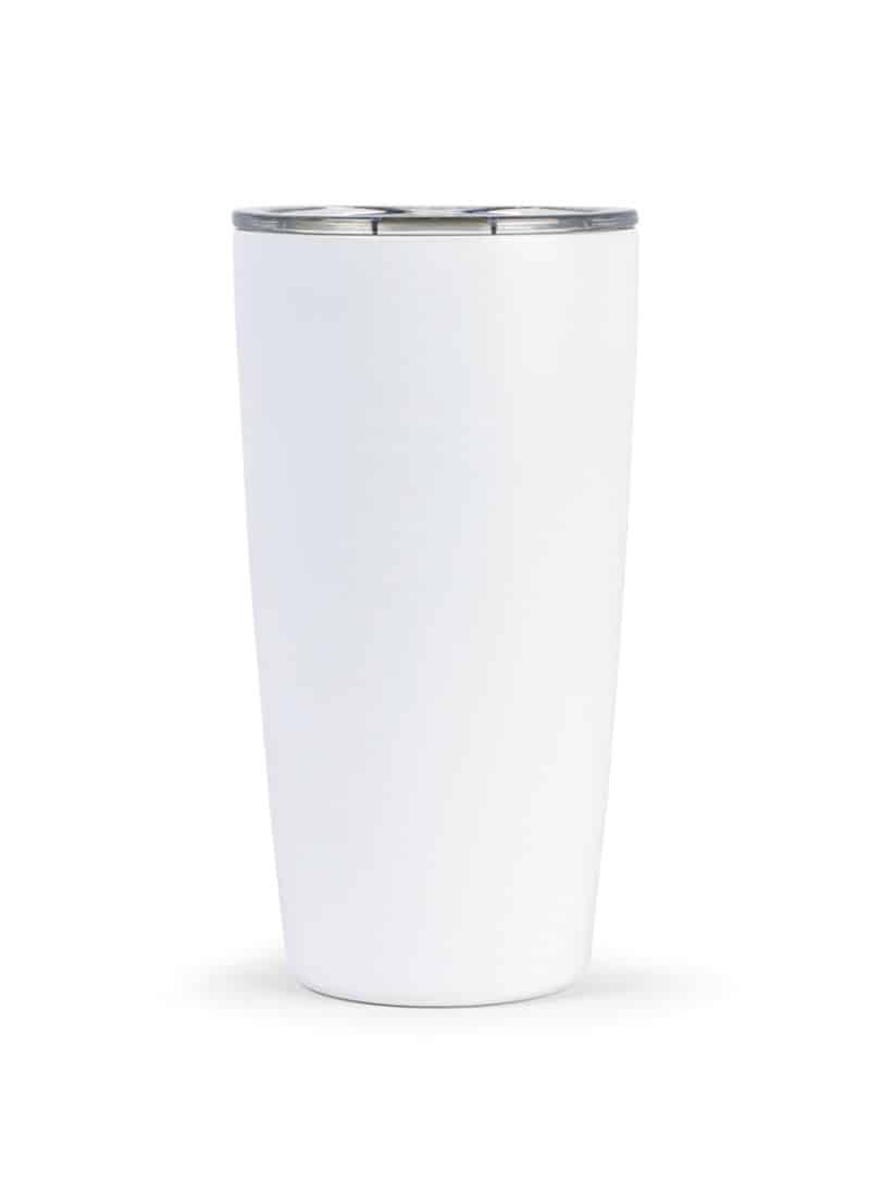 Custom MiiR® Vacuum Insulated Tumbler - 16 Oz. - White Powder - 1
