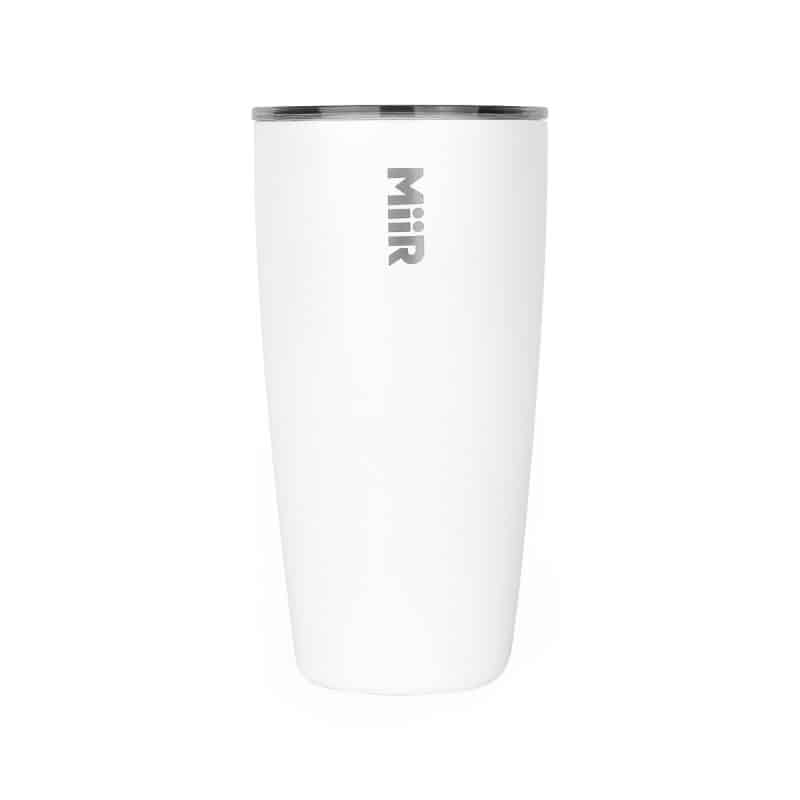 Custom MiiR® Vacuum Insulated Tumbler - 16 Oz. - White Powder - 3