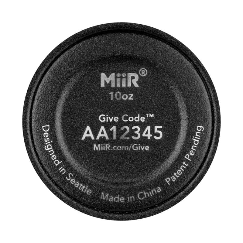 Custom MiiR® Wine Tumbler Gift Set - Black Powder - 4