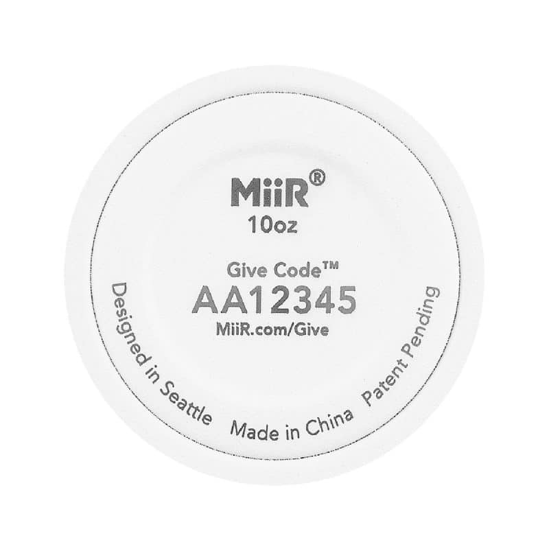 Custom MiiR® Wine Tumbler Gift Set - White Powder - 5