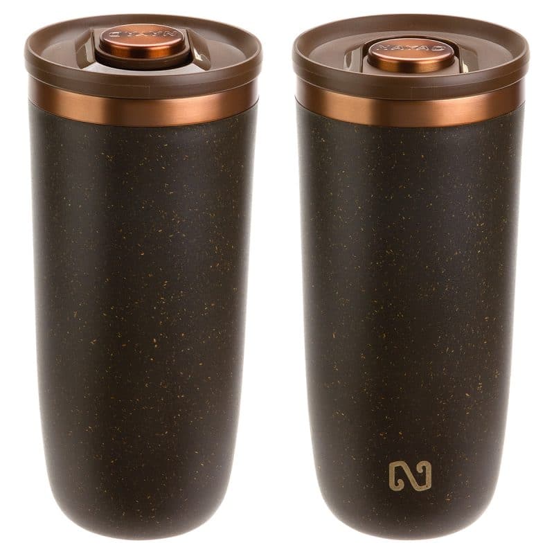 Custom NAYAD® Neo 16 oz Coffee Grounds/Recycled Polypropylene Tumbler - 1