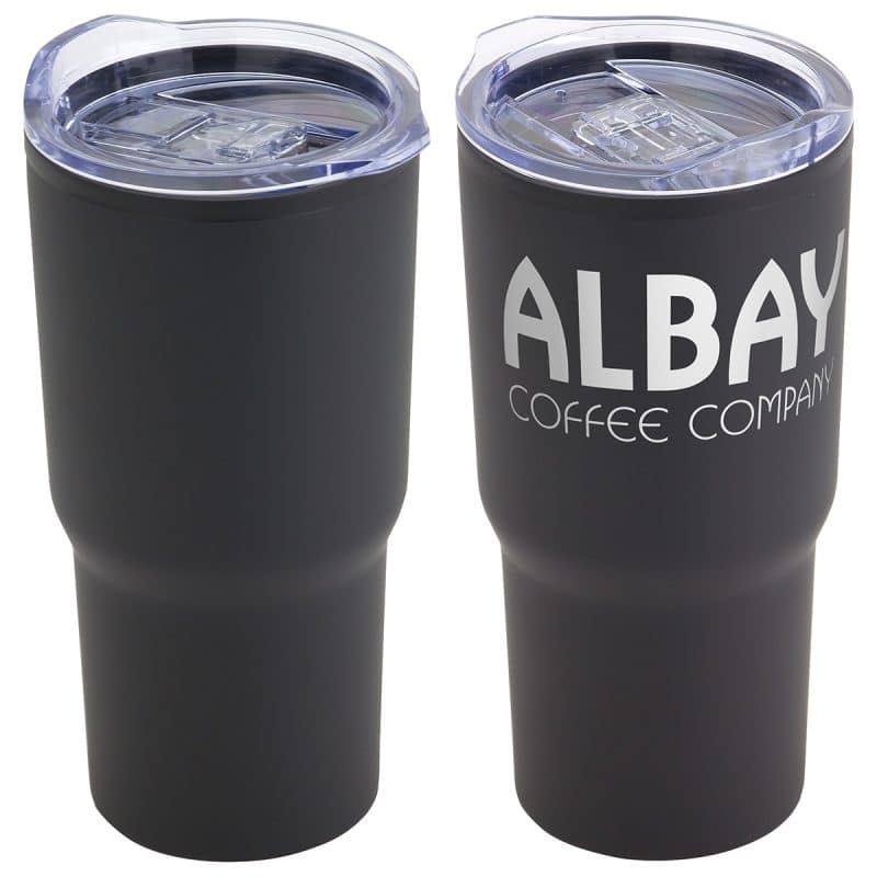 Custom Odyssey 20 oz Stainless Steel/Polypropylene Travel Tumbler - 2