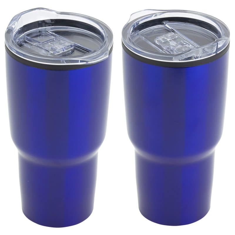 Custom Odyssey 30 oz Stainless Steel/Polypropylene Travel Tumbler - 5
