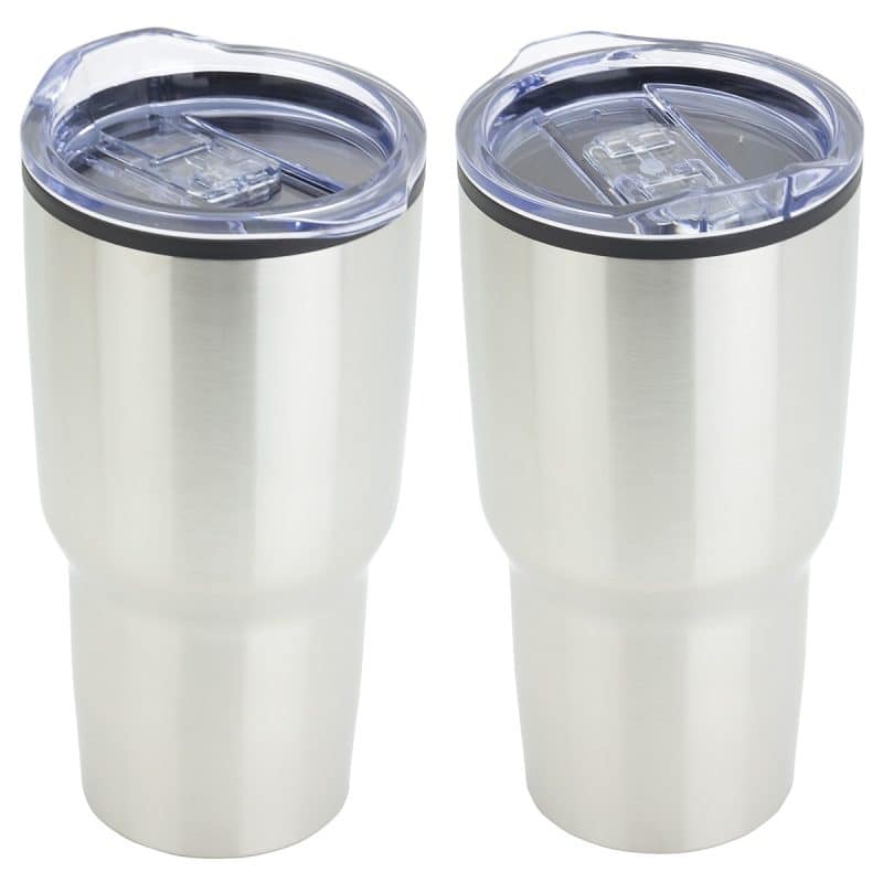 Custom Odyssey 30 oz Stainless Steel/Polypropylene Travel Tumbler - 7