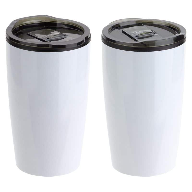 Custom Optima 14 oz Stainless Steel/Polypropylene Tumbler - 9