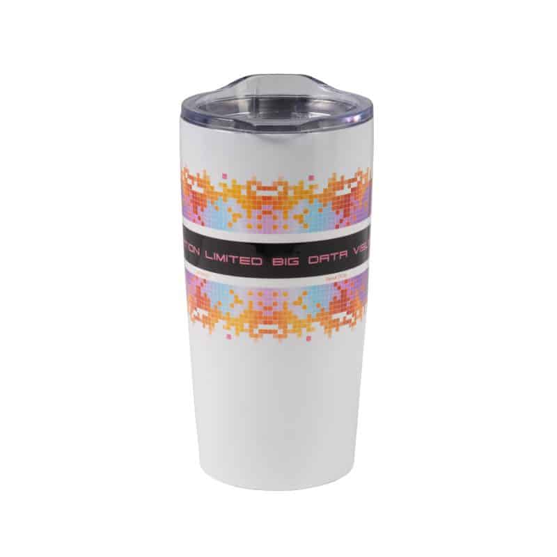 Custom Perfect Temp 20 oz. Stainless Steel Vacuum Tumbler - 8
