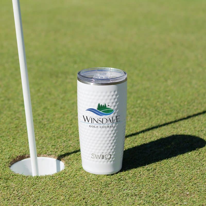 Custom SWIG Golf Partee Highball Tumbler (22oz) - Full Color Imprint - 1