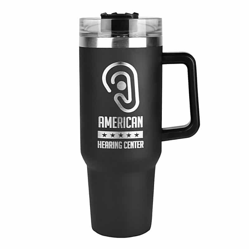 Custom The Forty - Double Wall Tumbler with Handle - 9