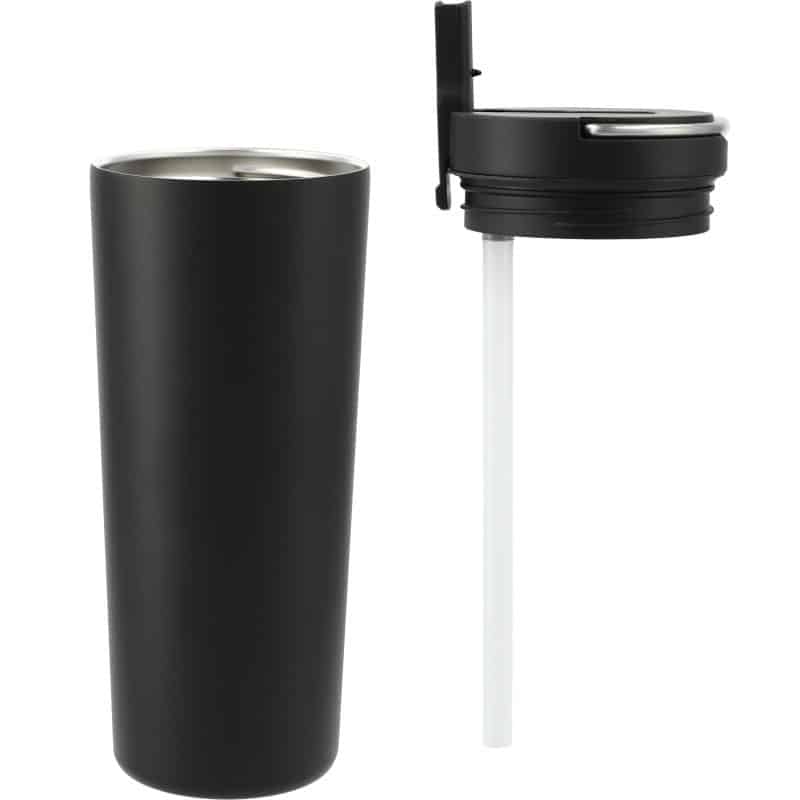 Custom Thor Copper Insulated Tumbler 24oz Flip Straw Lid - 5