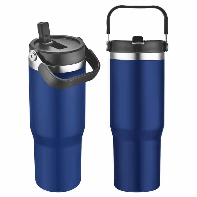 Custom Tollara 30 oz Vacuum Insulated Tumbler with Flip Top Spout - 7