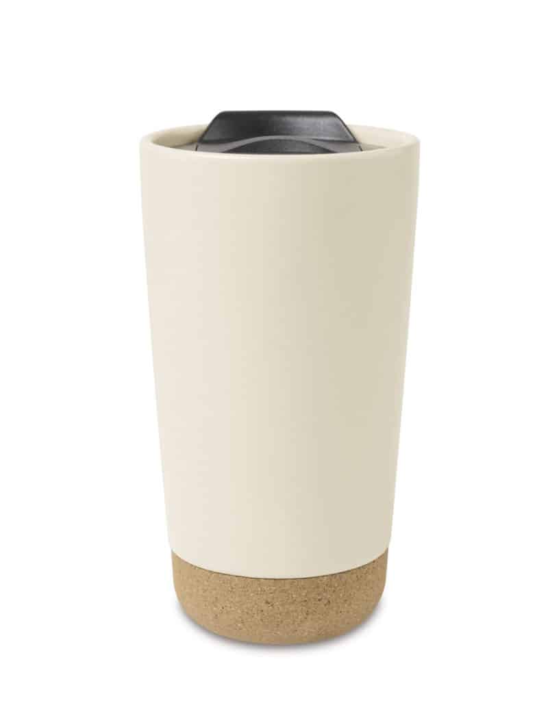 Custom Valo Ceramic Tumbler - 16 Oz. - Bone - 1