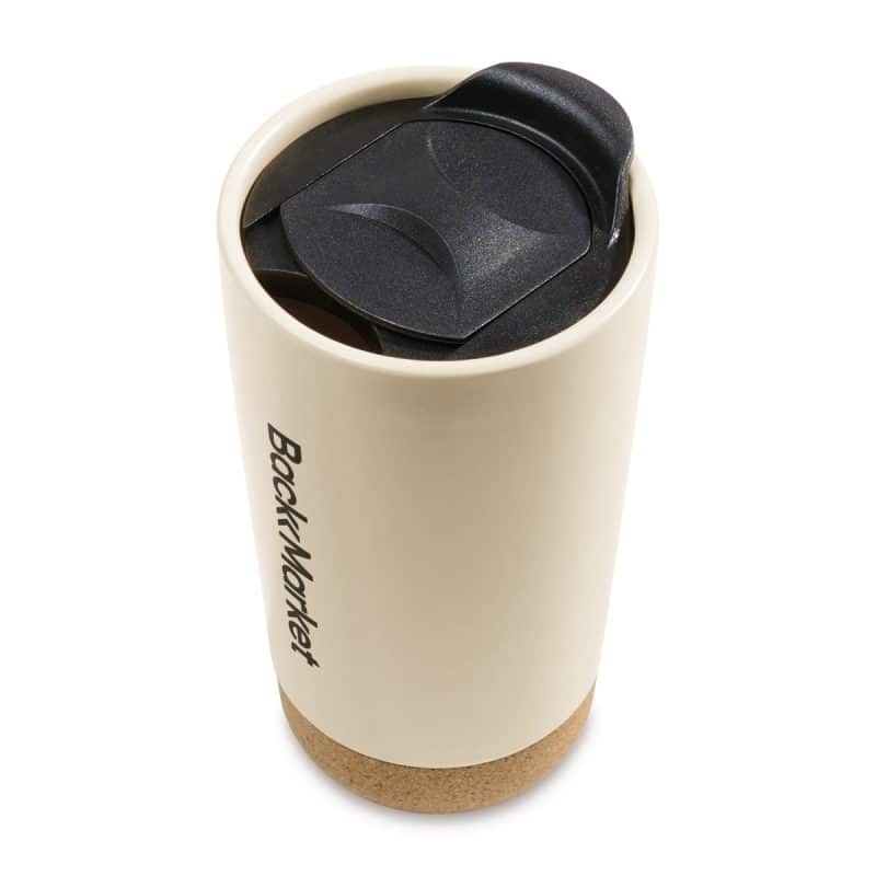 Custom Valo Ceramic Tumbler - 16 Oz. - Bone - 3