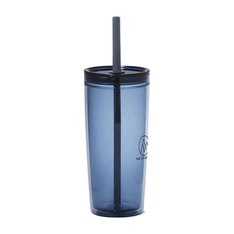 Custom MiiR® Everywhere Straw Tumbler - 16 Oz. - Tidal Blue - 2