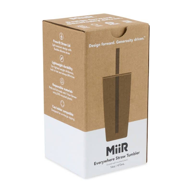 Custom MiiR® Everywhere Straw Tumbler - 16 Oz. - Tidal Blue - 4