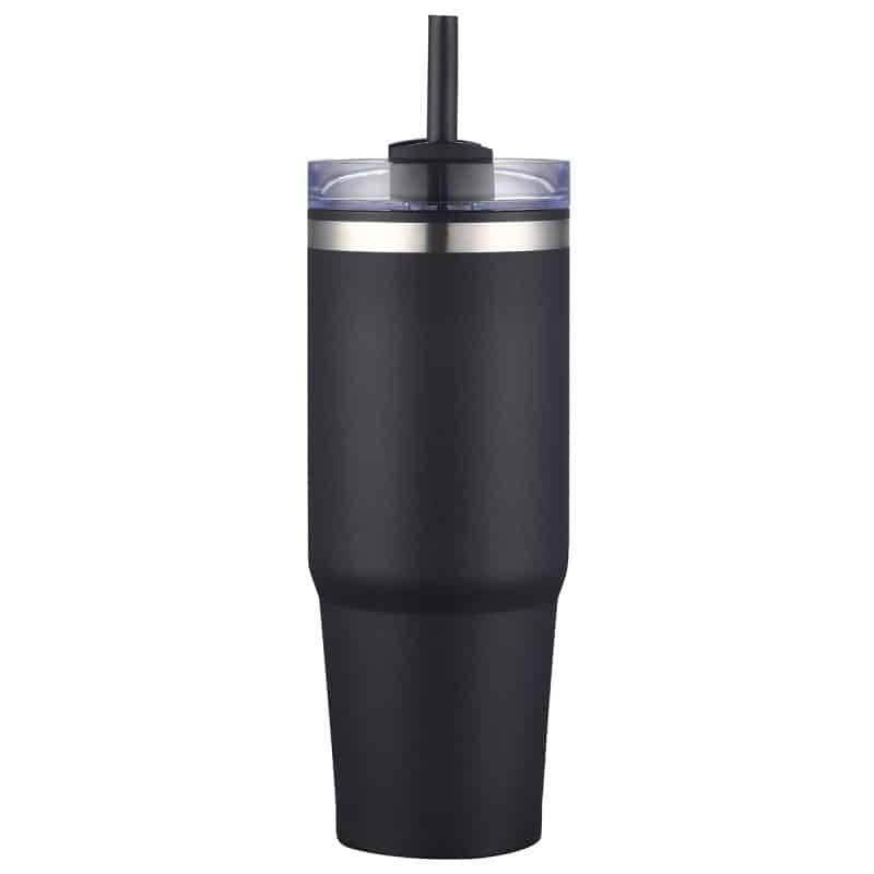 Custom Monza 30 oz Stainless Steel/Polypropylene Tumbler - 3