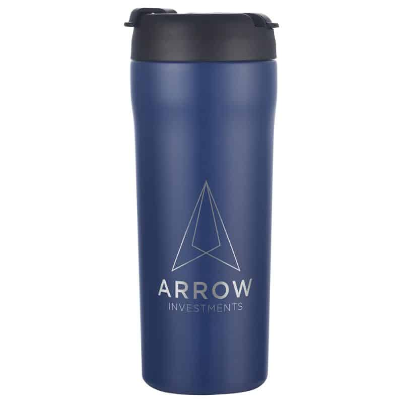 Custom Varedo 24 oz DuoFlow Vacuum Insulated Stainless Steel Tumbler - 4