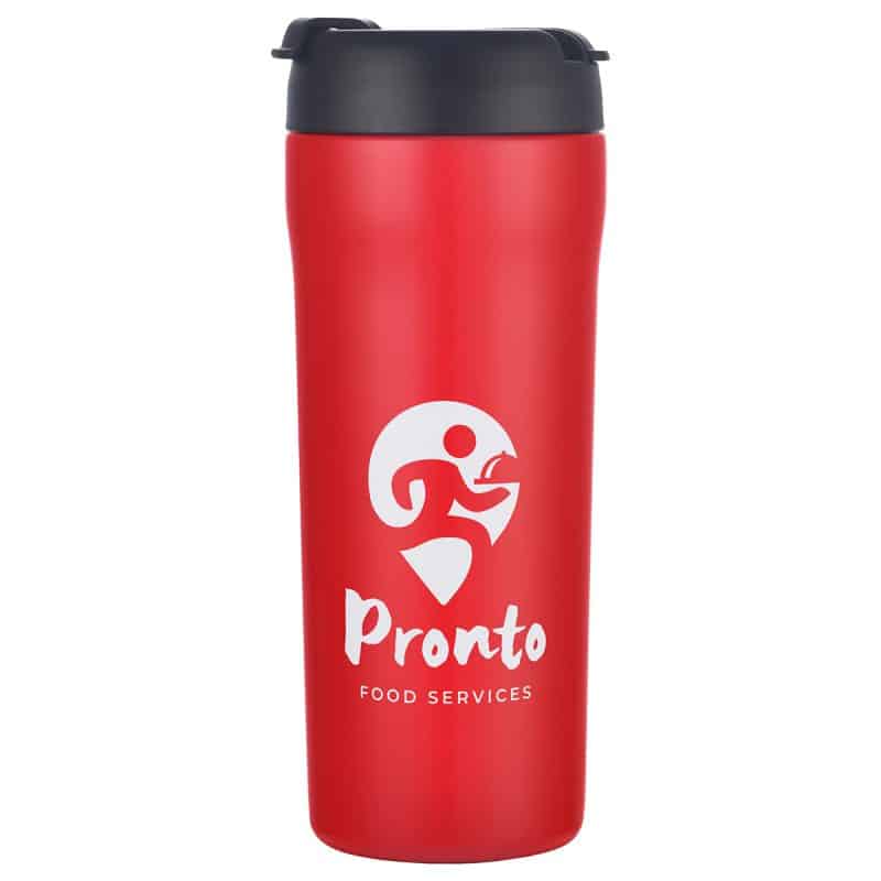 Custom Varedo 24 oz DuoFlow Vacuum Insulated Stainless Steel Tumbler - 6