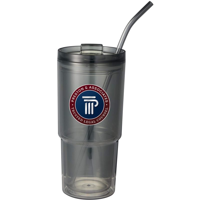 Custom Mia Recycled Acrylic Tumbler 24oz - 8