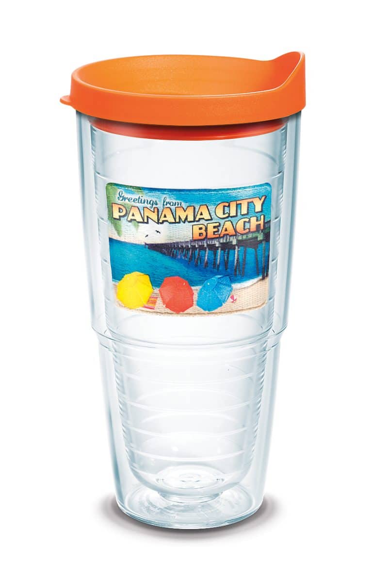 Custom Tervis® Classic Tumbler Enhanced Embroidered Emblem - 24 oz. - 6