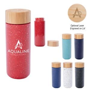 Custom 10 Oz. Speckled Ceramic Tumbler
