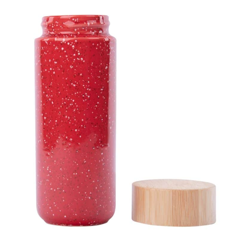 Custom 10 Oz. Speckled Ceramic Tumbler - 6