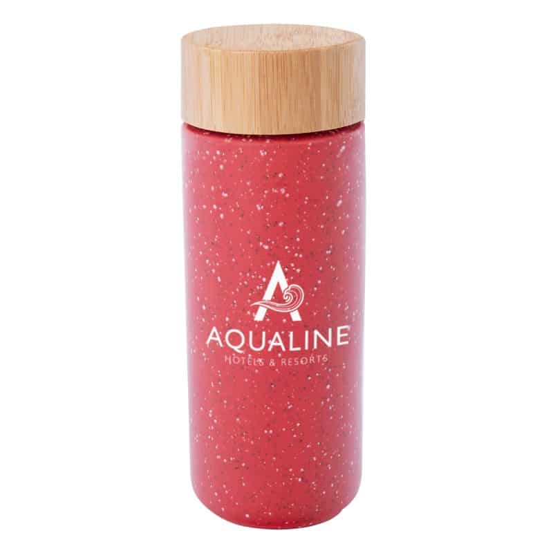 Custom 10 Oz. Speckled Ceramic Tumbler - 7