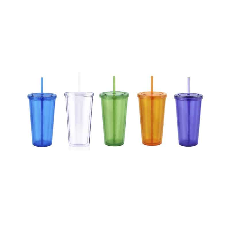 Custom 20 oz Venti Slurpy with Matching Lid & Straw Tumbler - 1