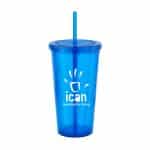 Custom 20 oz Venti Slurpy with Matching Lid & Straw Tumbler