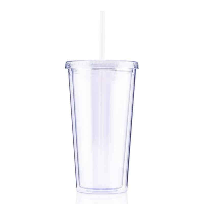 Custom 20 oz Venti Slurpy with Matching Lid & Straw Tumbler - 8
