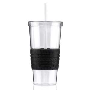 Custom 24 oz Burpy Tire Tumbler