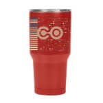Custom 30 Oz. Full Color Jackson Stainless Steel Tumbler - 7