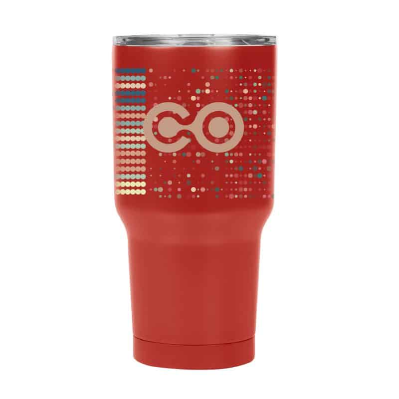 Custom 30 Oz. Full Color Jackson Stainless Steel Tumbler - 7