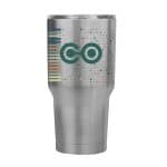 Custom 30 Oz. Full Color Jackson Stainless Steel Tumbler - 9