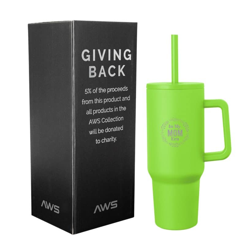 Custom 40 Oz. Aws Jackson Intrepid Stainless Steel Tumbler - 8