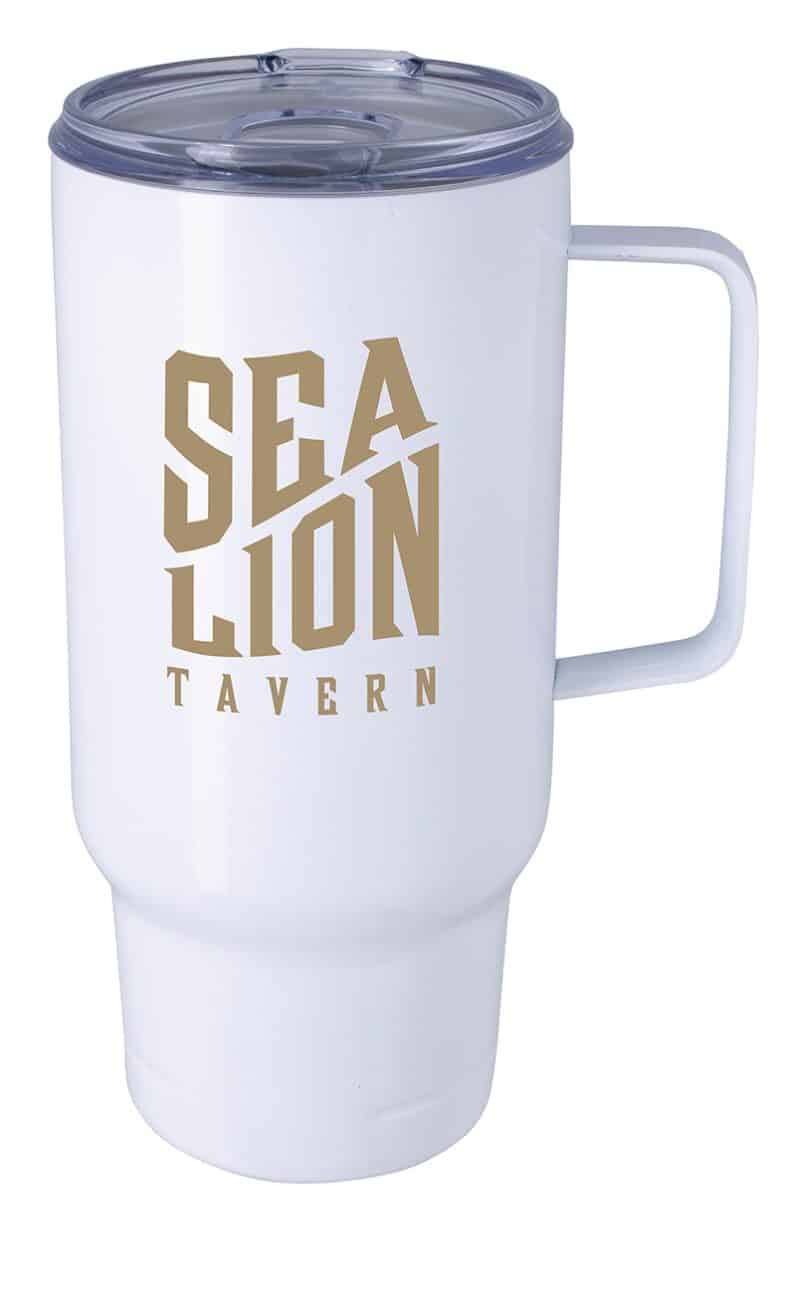 Custom Koozie® Handle Tumbler - 30 oz - 4