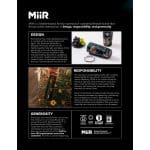 Custom MiiR® Vacuum Insulated Tumbler - 16 Oz. - Black Powder - 8