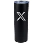 Custom Recycled 20 oz. Double-Wall Stainless Steel Tumbler - 7