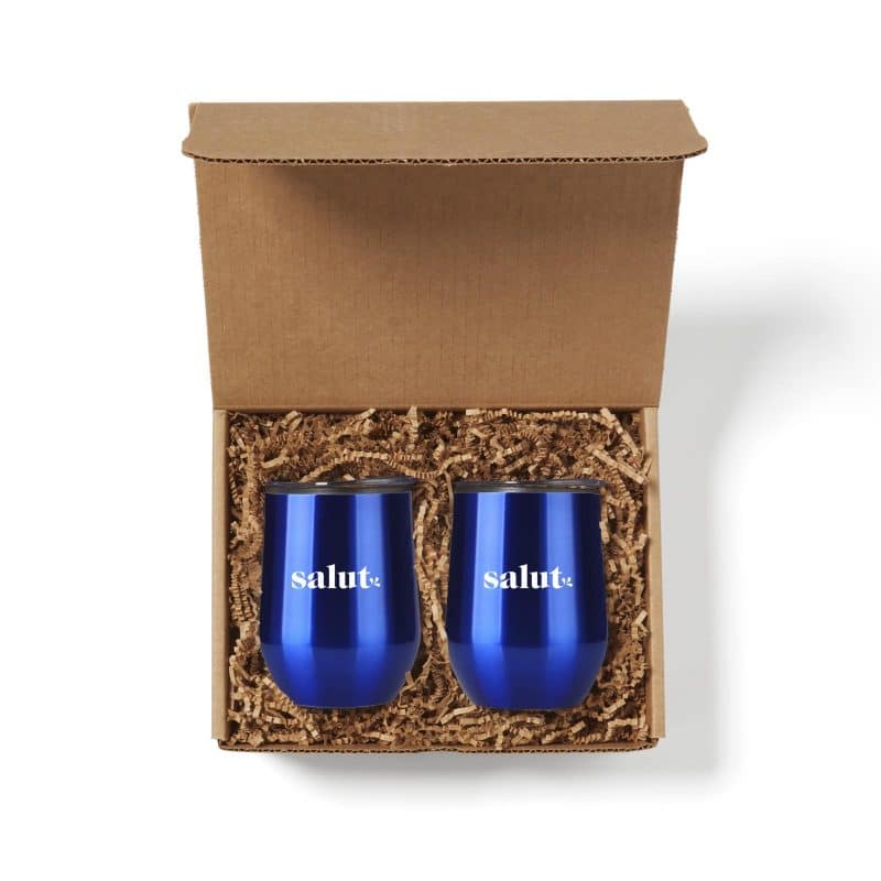 Custom Wine Tumbler Gift Set - 6