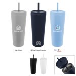 Custom 24 Oz. Brooklyn Recycled Stainless Steel Tumbler