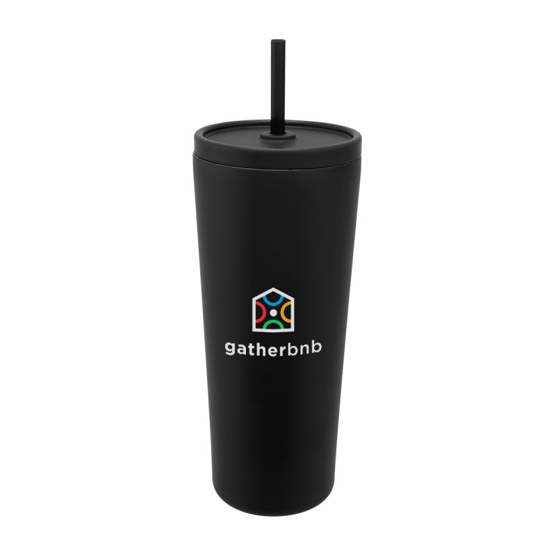 Custom 24 Oz. Brooklyn Recycled Stainless Steel Tumbler - 4