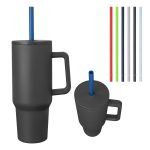 Custom 40 Oz. Jackson Basics Intrepid Stainless Steel Tumbler - 1