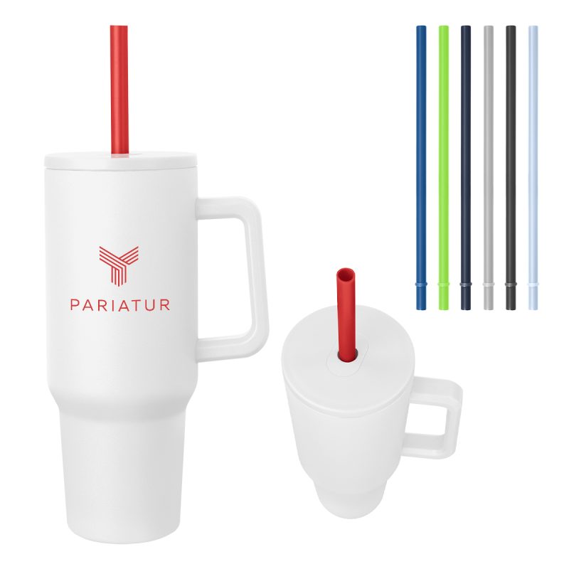 Custom 40 Oz. Jackson Basics Intrepid Stainless Steel Tumbler - 6