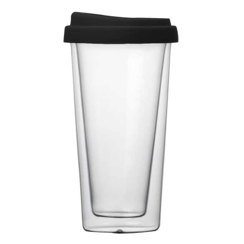 Custom Borosilicate™ Doppio Tumbler - 13oz - 1