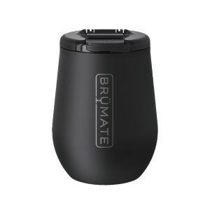 Custom BruMate Uncork'd 14oz Wine Tumbler - Matte Black