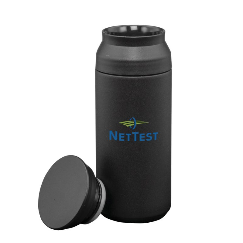 Custom Cies SS Tumbler w/ Twist Lid - 11oz - 4