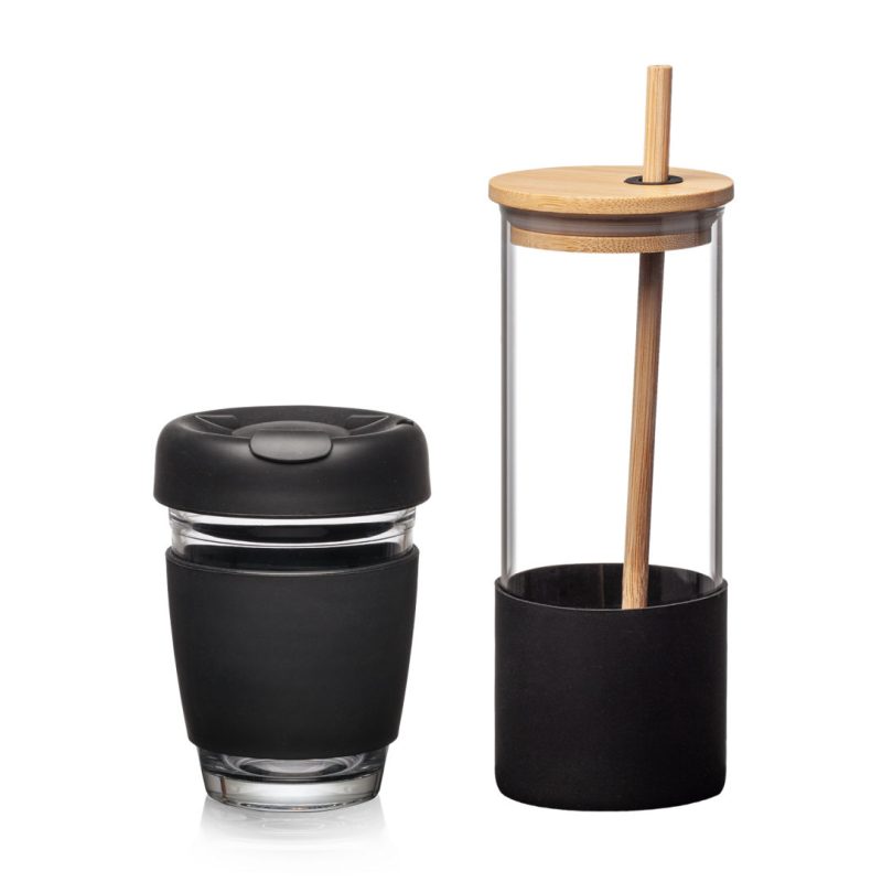 Custom Shantiro Borosilicate Tumbler Set - 4